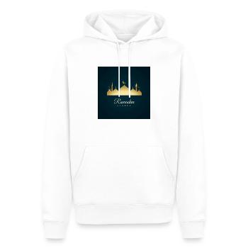 Ramadan kareem - Männer Premium Bio Hoodie - Weiß - Vorne - Nico (187cm)
