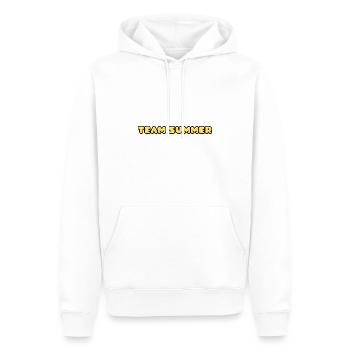 TEAM SOMMER - Männer Premium Bio Hoodie - Weiß - Vorne - Nico (187cm)