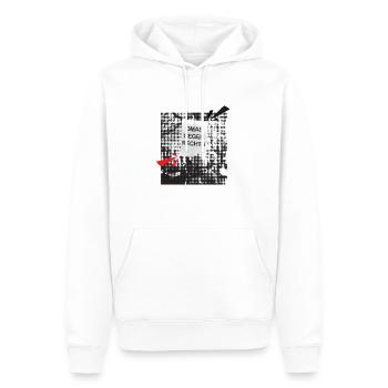 Omas Gegen Rechts - Männer Premium Bio Hoodie - Weiß - Vorne - Nico (187cm)