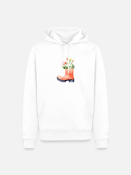 Garden Hobby Gardener Gardening Gardening Gardener - Men’s Premium Organic Hoodie - white