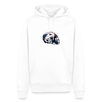 Eishockey Eis Helm - Männer Premium Bio Hoodie - Weiß - Vorne - Nico (187cm)