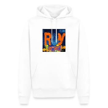 Rookie of The YEAR CHEMISTRY - Sweat à capuche Premium bio Homme - blanc - Devant - Nico (187cm)