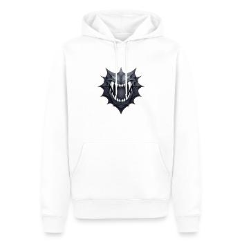 Halloween Monster - Men’s Premium Organic Hoodie - white - Front - Nico (187cm)