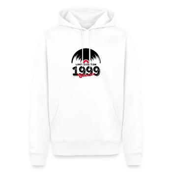 Limitierte Auflage 1999 Klassisches Vinyl - Männer Premium Bio Hoodie - Weiß - Vorne - Nico (187cm)