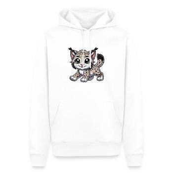 Linx enfant - Sweat à capuche Premium bio Homme - blanc - Devant - Nico (187cm)
