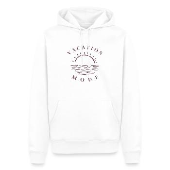 Ferien Sommer Holiday - Männer Premium Bio Hoodie - Weiß - Vorne - Nico (187cm)
