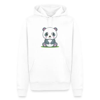 BamBam - For dreamers and cuddly monsters! - Men’s Premium Organic Hoodie - white - Front - Nico (187cm)