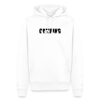 Caravane - Sweat à capuche Premium bio Homme - blanc - Devant - Nico (187cm)
