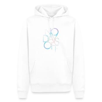 Chemise de sport sans jours de congé - Sweat à capuche Premium bio Homme - blanc - Devant - Nico (187cm)