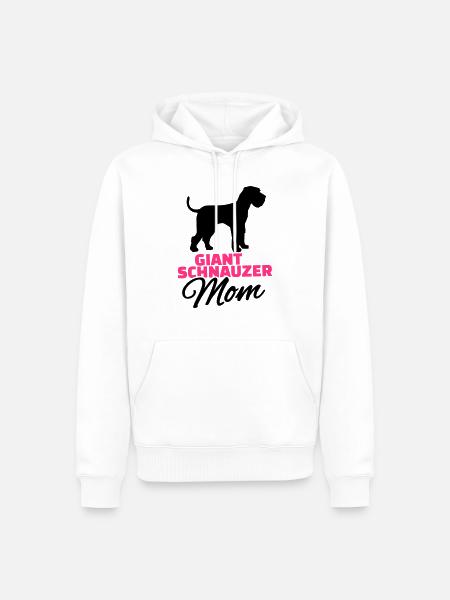 Riesenschnauzer - Männer Premium Bio Hoodie - Weiß