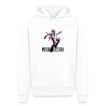 Dancing Gamer - Men’s Premium Organic Hoodie - white - Front - Nico (187cm)