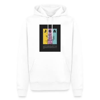 JGA Cocktail - Männer Premium Bio Hoodie - Weiß - Vorne - Nico (187cm)