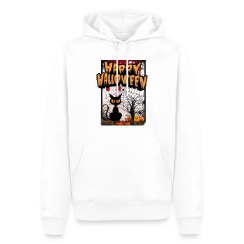 Happy Halloweenn - Männer Premium Bio Hoodie - Weiß - Vorne - Nico (187cm)