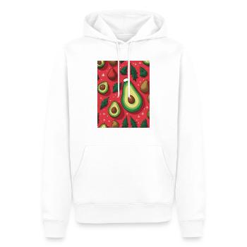 Weihnachten - Männer Premium Bio Hoodie - Weiß - Vorne - Nico (187cm)