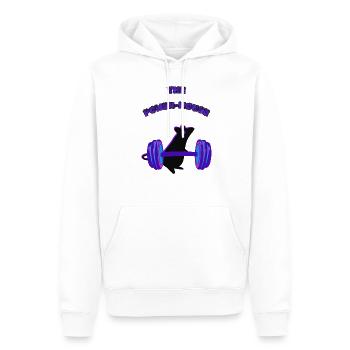 power mouse einzeln - Männer Premium Bio Hoodie - Weiß - Vorne - Nico (187cm)