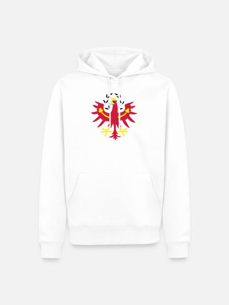 Tiroler Adler - Men’s Premium Organic Hoodie - white