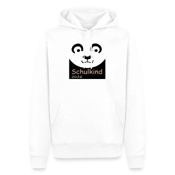 Schulkind 2026 - Männer Premium Bio Hoodie - Weiß - Vorne - Nico (187cm)