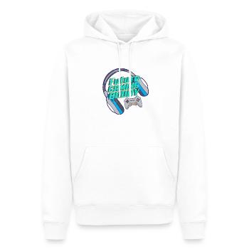 Zukünftiger Spielkamerad Säugling Gamer Baby - Männer Premium Bio Hoodie - Weiß - Vorne - Nico (187cm)