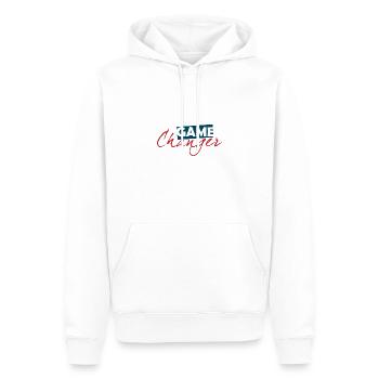 Game Changer Spiel Wechseln Wechsler - Männer Premium Bio Hoodie - Weiß - Vorne - Nico (187cm)