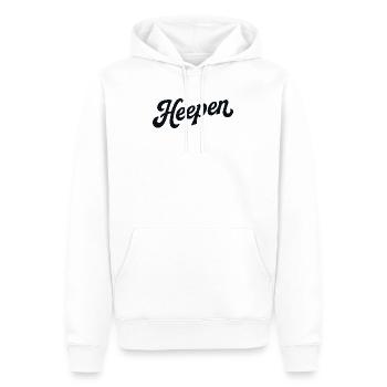 Heepen Bielefeld#heepenstyle - Männer Premium Bio Hoodie - Weiß - Vorne - Nico (187cm)