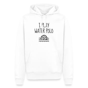 Wasserball / Waterpolo / Water Polo / Sport - Männer Premium Bio Hoodie - Weiß - Vorne - Nico (187cm)