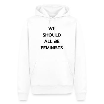 We should all be Feminists. - Männer Premium Bio Hoodie - Weiß - Vorne - Nico (187cm)