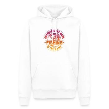 fisch, fisch, angeln, see, meer, angeln, fauna, exotisch - Männer Premium Bio Hoodie - Weiß - Vorne - Nico (187cm)