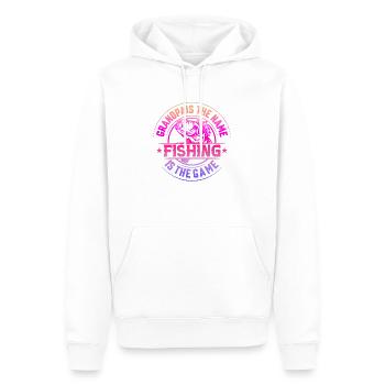 fisch, fisch, angeln, see, meer, angeln, fauna, exotisch - Männer Premium Bio Hoodie - Weiß - Vorne - Nico (187cm)