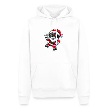 Weihnachtsmann - Männer Premium Bio Hoodie - Weiß - Vorne - Nico (187cm)