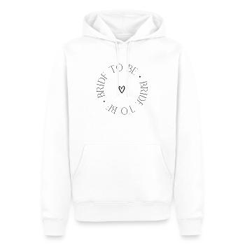 BrideToBe - Männer Premium Bio Hoodie - Weiß - Vorne - Nico (187cm)