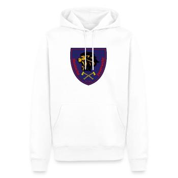 Hessische Feuerwehr - Männer Premium Bio Hoodie - Weiß - Vorne - Nico (187cm)
