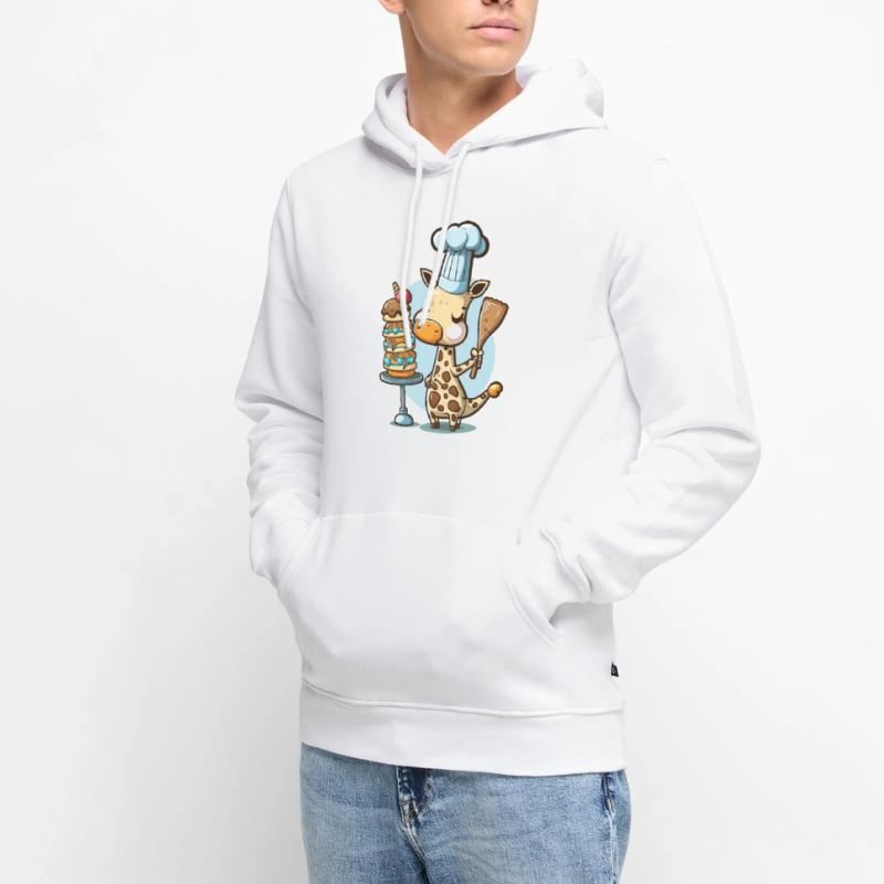 Cuisson à la commande Sweat à capuche Premium bio Homme