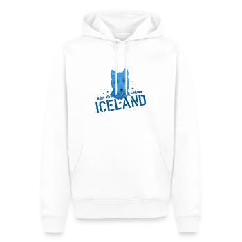 Iceland fox Island - Männer Premium Bio Hoodie - Weiß - Vorne - Nico (187cm)