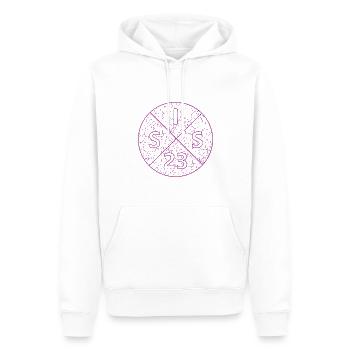 Sis 23 sister 2023 große Schwester - Männer Premium Bio Hoodie - Weiß - Vorne - Nico (187cm)