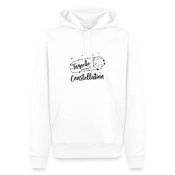 Taquito is my Favorite Constellation - Men’s Premium Organic Hoodie - white - Front - Nico (187cm)
