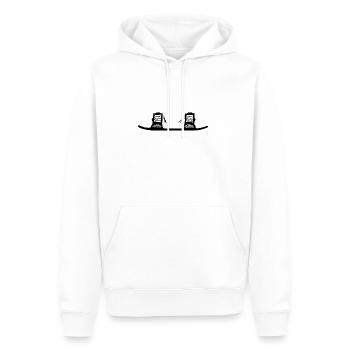 Wakeboard Wake - Männer Premium Bio Hoodie - Weiß - Vorne - Nico (187cm)