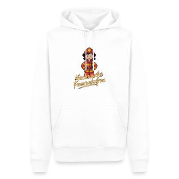 Future Firefighter – Young Style - Men’s Premium Organic Hoodie - white - Front - Nico (187cm)