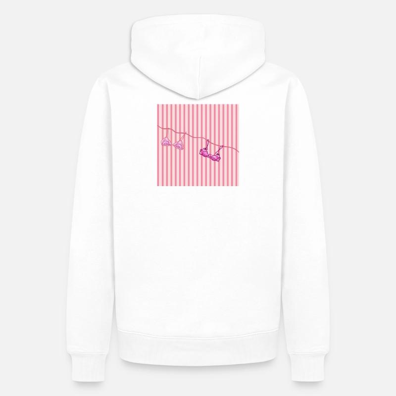 Féminisme - Sweat à capuche Premium bio Homme - blanc