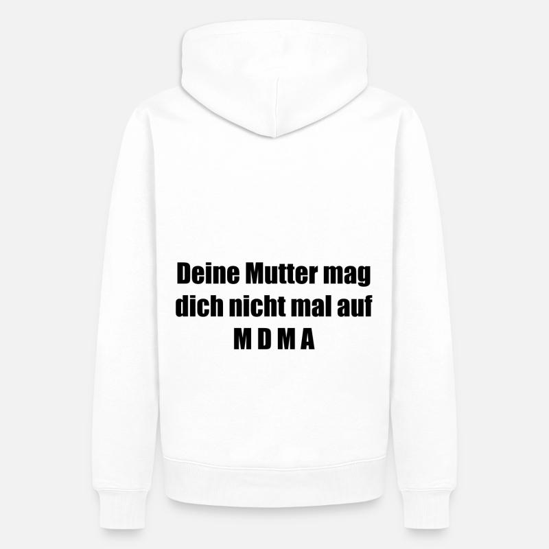 Mutter MDMA - Männer Premium Bio Hoodie - Weiß