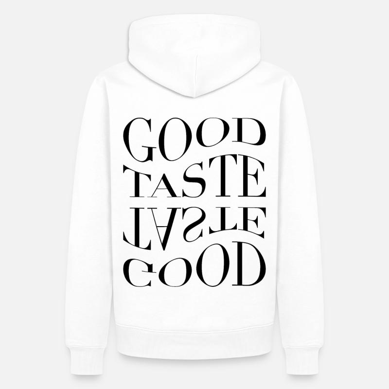 C’est un bon goût - Sweat à capuche Premium bio Homme - blanc