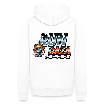 Speed Freak RS3. TTRS. - Männer Premium Bio Hoodie - Weiß - Hinten - Nico (187cm)