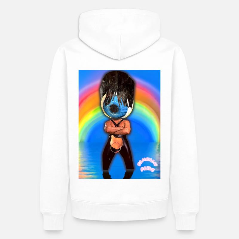 Somehow Pride - Männer Premium Bio Hoodie - Weiß