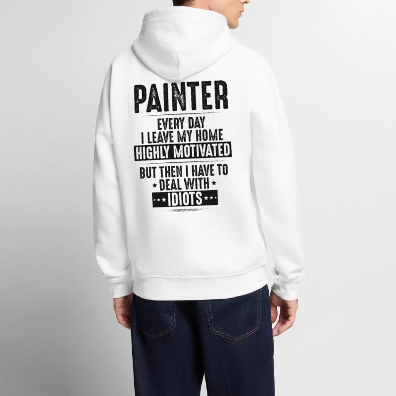Painter and Painter Painter Painter Master Men’s Premium Organic Hoodie