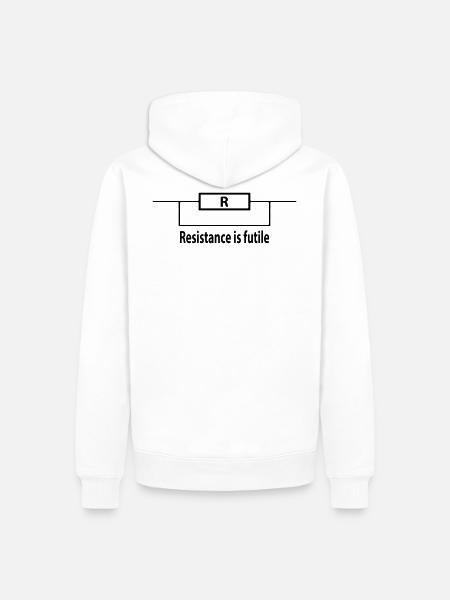 resistance is futile - Men’s Premium Organic Hoodie -