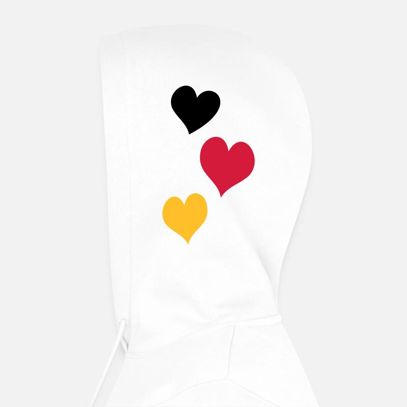 Three Hearts Men’s Premium Organic Hoodie