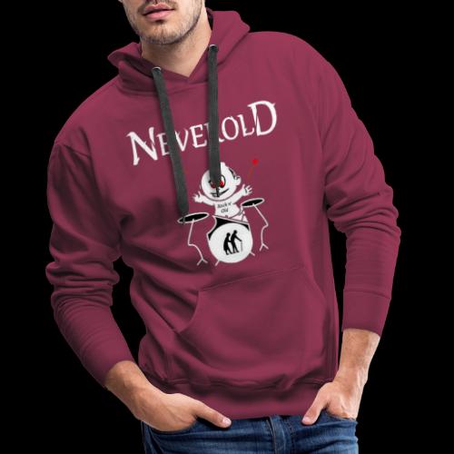 LOGO NEVEROLD - Sweat-shirt à capuche Premium pour hommes