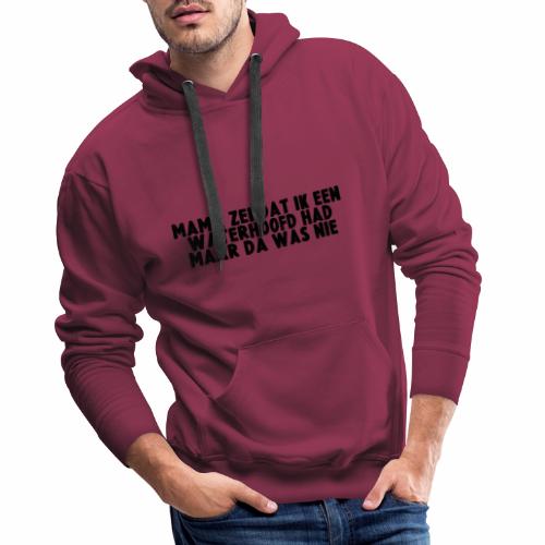 WATERHOOFD - Mannen Premium hoodie