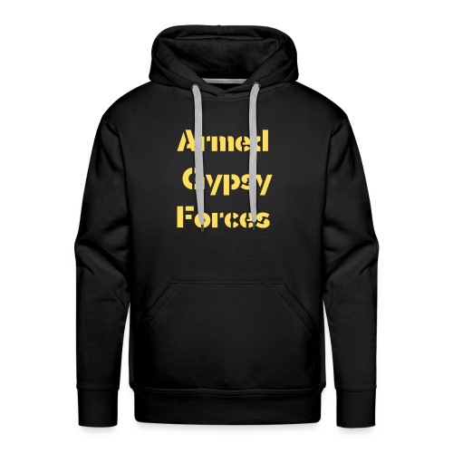Armed Gypsy Forces Funny T-Shirt Design - Männer Premium Hoodie