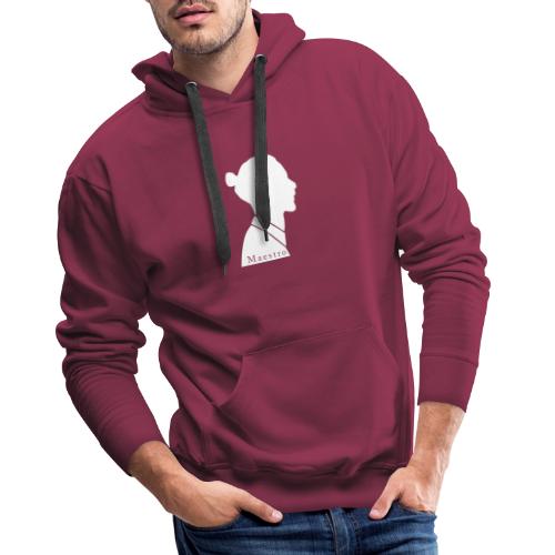 Maestro, wit - Mannen Premium hoodie