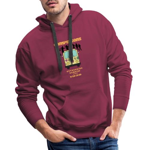 outrunning zombies since 1950 - Men's Premium Hoodie